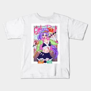 Samurai girl power Kids T-Shirt